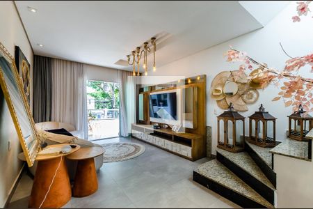 Sala de casa para alugar com 3 quartos, 139m² em Aparecida, Santos