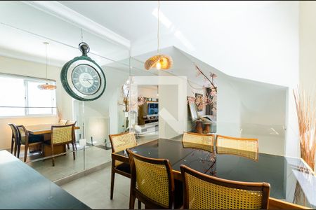 Sala de jantar de casa para alugar com 3 quartos, 139m² em Aparecida, Santos