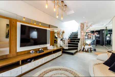 Sala de casa para alugar com 3 quartos, 139m² em Aparecida, Santos