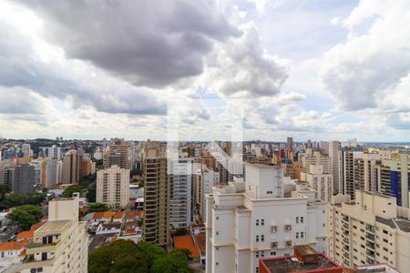 Vista da varanda de apartamento para alugar com 1 quarto, 50m² em Cambuí, Campinas
