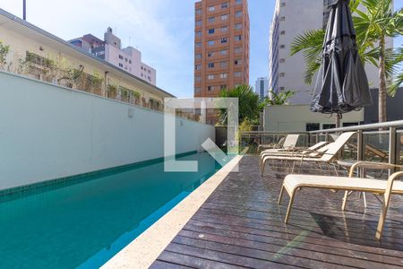 Apartamento para alugar com 50m², 1 quarto e 2 vagas Apartamento para alugar com 50m², 1 quarto e 2 vagasÁrea comum - Piscina
