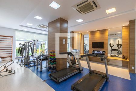 Apartamento para alugar com 50m², 1 quarto e 2 vagas Apartamento para alugar com 50m², 1 quarto e 2 vagasÁrea comum - Academia