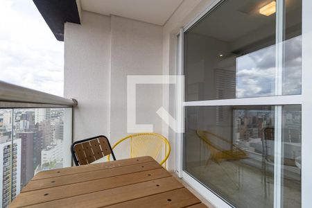 Varanda de apartamento para alugar com 1 quarto, 50m² em Cambuí, Campinas