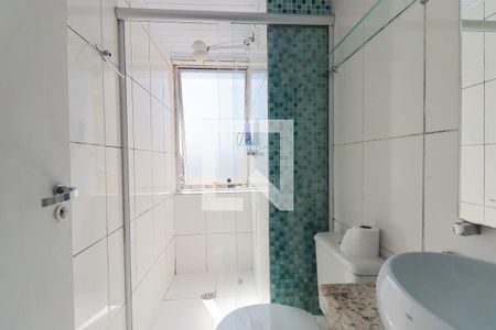 Banheiro da Suíte de apartamento para alugar com 1 quarto, 35m² em Centro, Curitiba