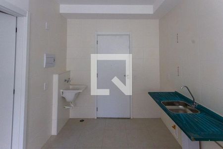 Cozinha e Área de Serviço de apartamento para alugar com 1 quarto, 27m² em Vila Prudente, São Paulo