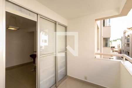 Varanda da Sala de apartamento para alugar com 2 quartos, 59m² em Jardim America, Belo Horizonte