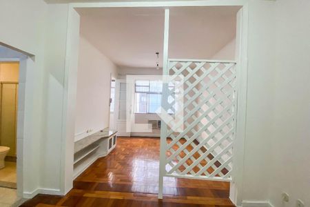 Sala de apartamento para alugar com 1 quarto, 50m² em Glória, Rio de Janeiro