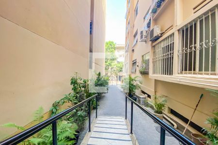 Apartamento para alugar com 50m², 1 quarto e sem vagaFachada e portaria