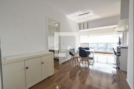 Sala de apartamento para alugar com 1 quarto, 49m² em Campo Belo, São Paulo