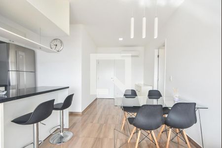 Sala de Jantar  de apartamento para alugar com 1 quarto, 49m² em Campo Belo, São Paulo