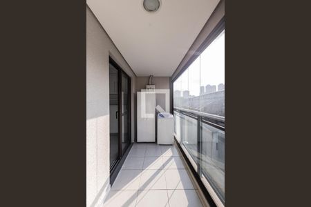 Varanda  de apartamento à venda com 1 quarto, 41m² em Tatuapé, São Paulo