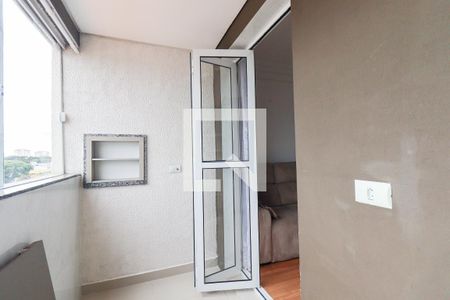 Varanda da Sala de apartamento para alugar com 2 quartos, 49m² em Pinheirinho, Curitiba