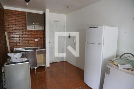 Cozinha de apartamento para alugar com 1 quarto, 35m² em Centro, São Leopoldo