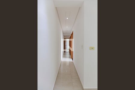Corredor de apartamento à venda com 3 quartos, 144m² em Vila Scarpelli, Santo André