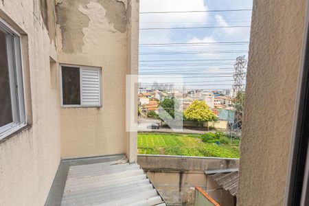 Vista da Sala de apartamento à venda com 3 quartos, 144m² em Vila Scarpelli, Santo André