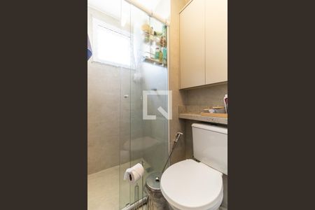 Apartamento para alugar com 34m², 1 quarto e 1 vagaBanheiro da Suíte - Box