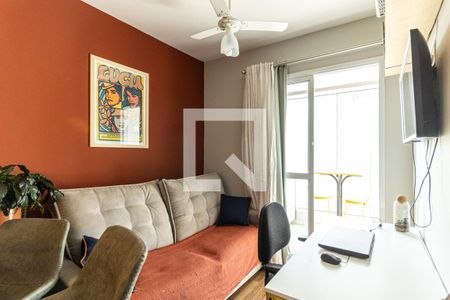 Sala de apartamento para alugar com 1 quarto, 34m² em República, São Paulo