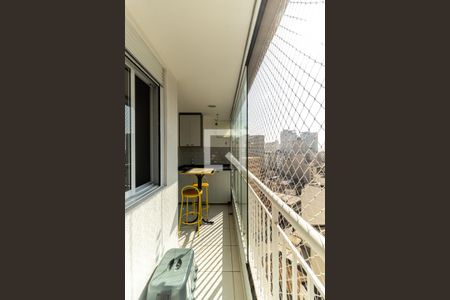 Apartamento para alugar com 34m², 1 quarto e 1 vagaVaranda