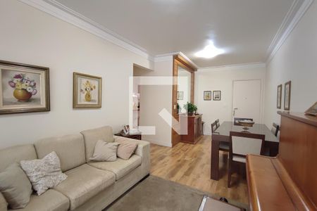 Sala de Estar e Jantar de apartamento à venda com 3 quartos, 115m² em Cambuí, Campinas