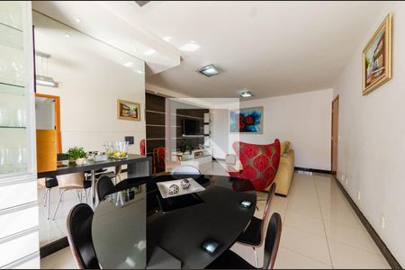 Sala de apartamento à venda com 4 quartos, 118m² em Buritis, Belo Horizonte
