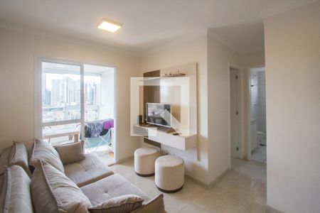 Sala de apartamento para alugar com 2 quartos, 58m² em Chácara Santo Antônio , São Paulo