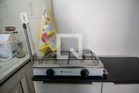 Cozinha de apartamento para alugar com 1 quarto, 29m² em Copacabana, Rio de Janeiro