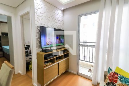 Sala de apartamento para alugar com 2 quartos, 42m² em Parque Reboucas, São Paulo