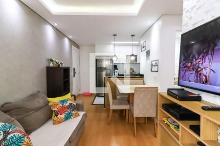 Sala de apartamento para alugar com 2 quartos, 42m² em Parque Reboucas, São Paulo
