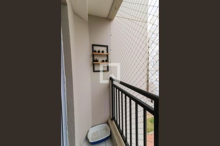 Sacada da Sala de apartamento para alugar com 2 quartos, 42m² em Parque Reboucas, São Paulo