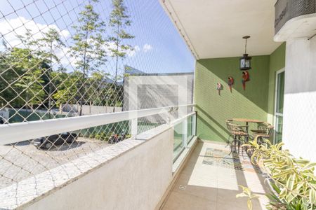 Varanda de apartamento à venda com 3 quartos, 93m² em Vargem Grande, Rio de Janeiro