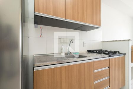 Sala/Cozinha de apartamento para alugar com 1 quarto, 28m² em Vila Ema, São Paulo