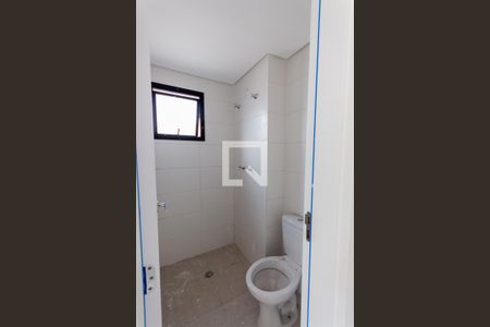 Banheiro de kitnet/studio à venda com 1 quarto, 43m² em Campestre, Santo André