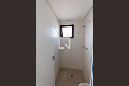 Banheiro de kitnet/studio à venda com 1 quarto, 43m² em Campestre, Santo André