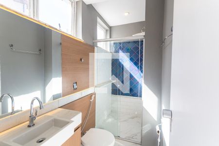 Banheiro da Suíte 1 de apartamento para alugar com 3 quartos, 170m² em Santo Antônio, Belo Horizonte