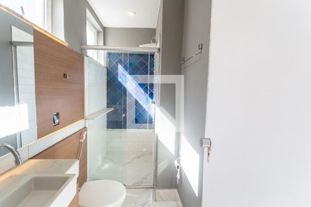 Banheiro da Suíte 1 de apartamento para alugar com 3 quartos, 170m² em Santo Antônio, Belo Horizonte
