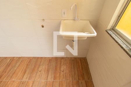 Apartamento para alugar com 35m², 1 quarto e sem vaga Apartamento para alugar com 35m², 1 quarto e sem vagaDetalhe da Cozinha e Área de Serviço