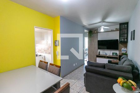 Sala de apartamento à venda com 3 quartos, 46m² em Calafate, Belo Horizonte