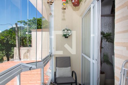 Varanda de casa para alugar com 2 quartos, 135m² em Vila Santa Rosa, Guarujá