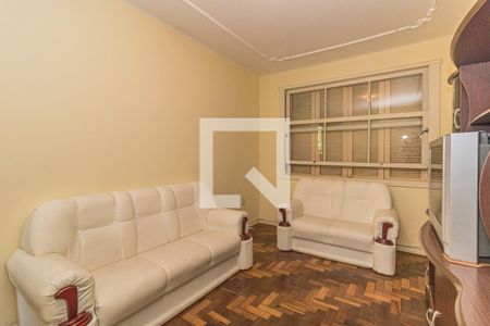 Sala de Estar de apartamento à venda com 3 quartos, 106m² em Bom Fim, Porto Alegre