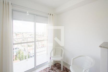 Sala de apartamento à venda com 1 quarto, 28m² em Vila das Belezas, São Paulo