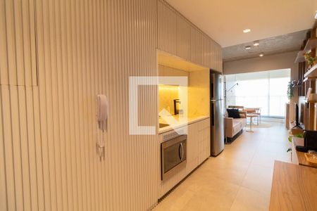 Cozinha de apartamento para alugar com 1 quarto, 39m² em Butantã, São Paulo