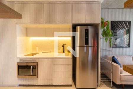 Cozinha de apartamento para alugar com 1 quarto, 39m² em Butantã, São Paulo