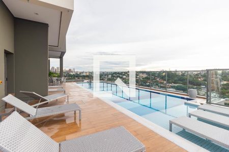 Área comum - Piscina de apartamento para alugar com 1 quarto, 39m² em Butantã, São Paulo