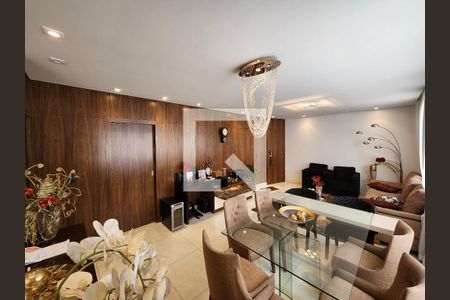Sala de apartamento à venda com 3 quartos, 110m² em Lourdes, Belo Horizonte