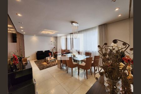 Sala de apartamento à venda com 3 quartos, 110m² em Lourdes, Belo Horizonte