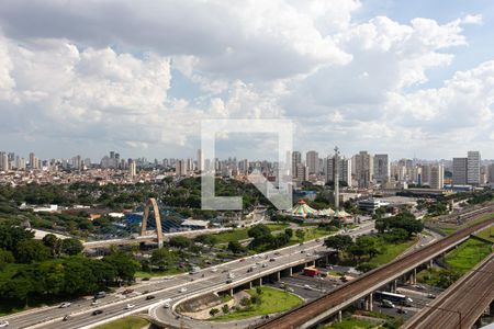 Vista da Varanda de apartamento à venda com 1 quarto, 45m² em Tatuapé, São Paulo