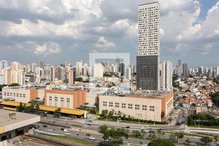 Vista da Varanda de apartamento à venda com 1 quarto, 45m² em Tatuapé, São Paulo