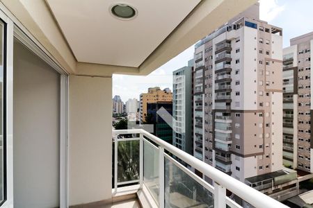 Sacada da Sala de apartamento à venda com 1 quarto, 40m² em Santana, São Paulo
