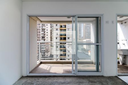 Sacada da Sala de apartamento à venda com 1 quarto, 40m² em Santana, São Paulo