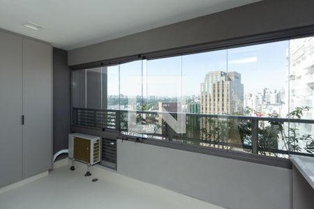Studio para alugar com 30m², 1 quarto e sem vaga Studio para alugar com 30m², 1 quarto e sem vagaVaranda